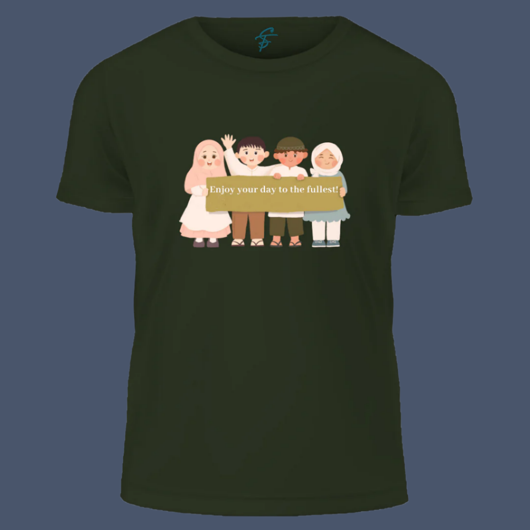 Inspirational Ramadan T-Shirt, Enjoy Your Day Design